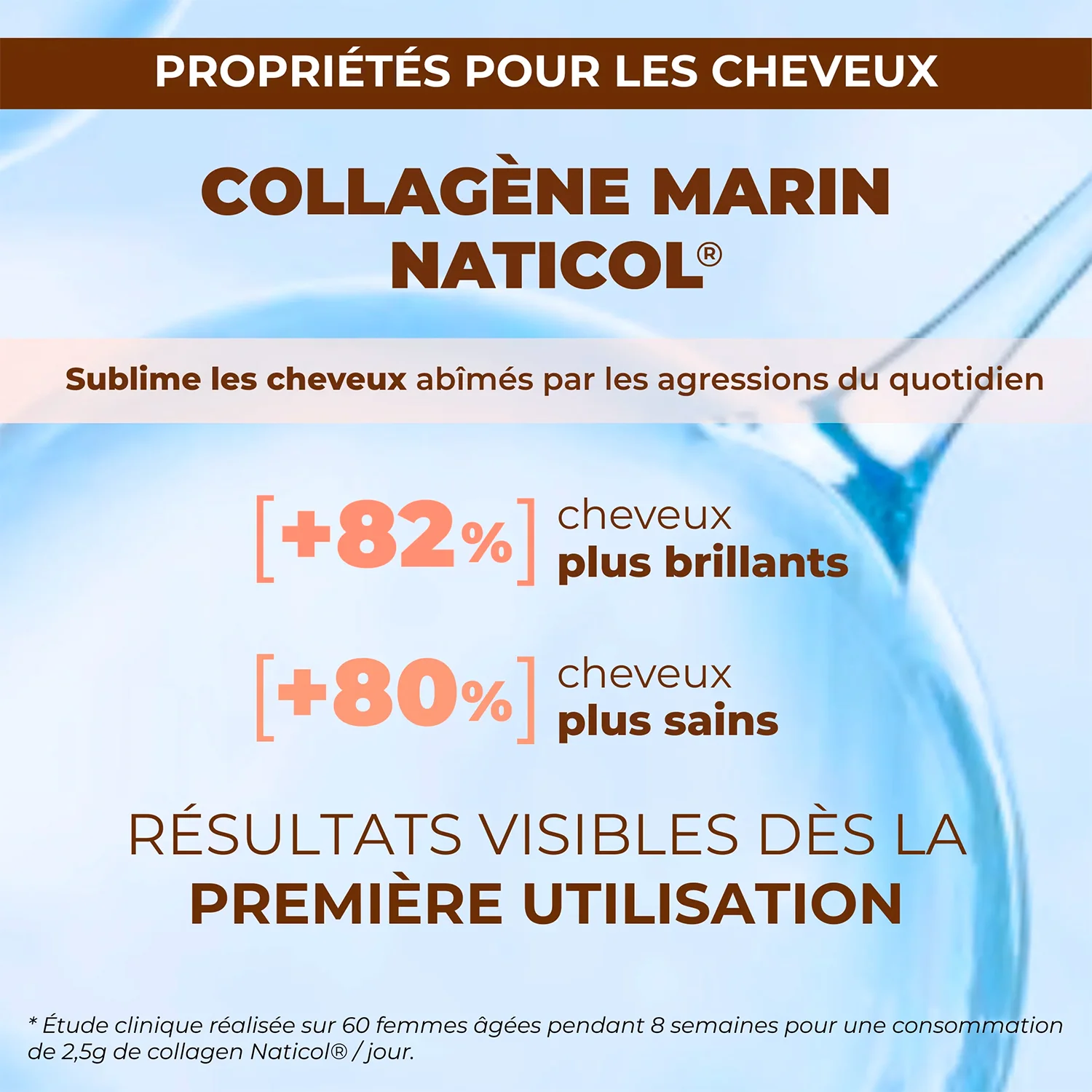 14 Sticks Complément Alimentaire Collagen Restore BBHair Generik - Image 3