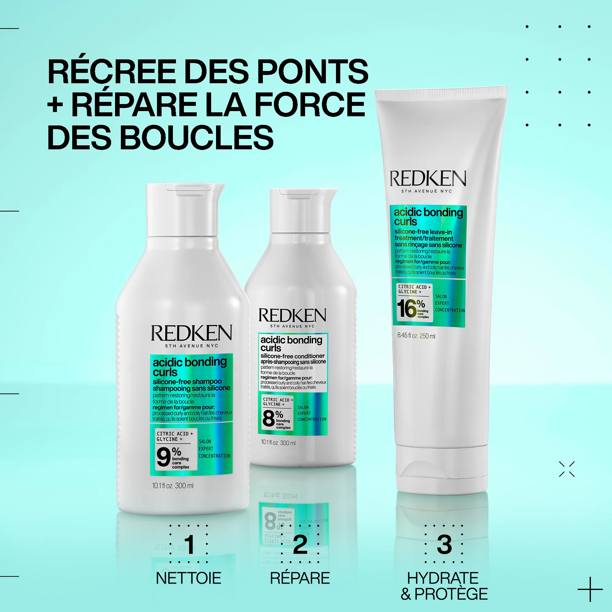 Après-Shampoing Acidic Bonding Curls Redken 1000 ML - Image 5