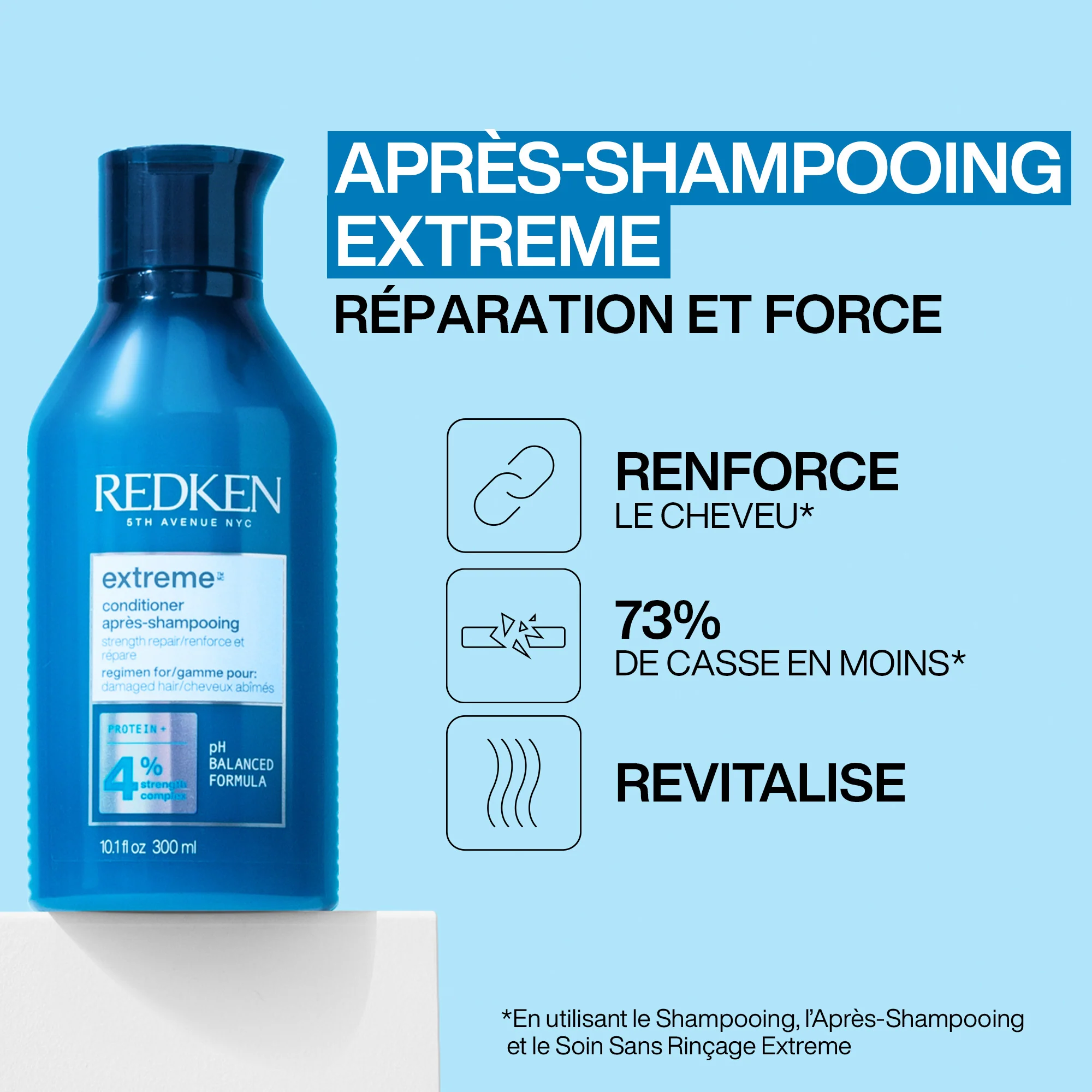 Après-shampoing Extreme Redken 300 ML - Image 3