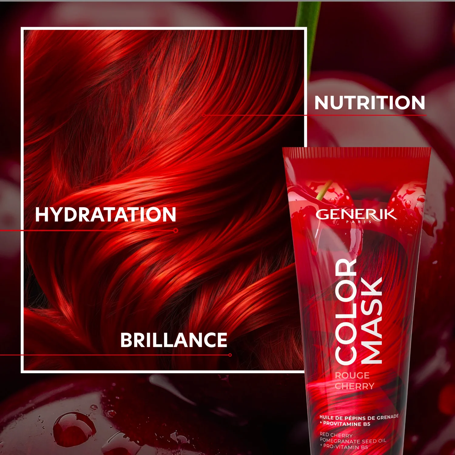 Color Mask Rouge Cherry Generik 200 ML - Image 2
