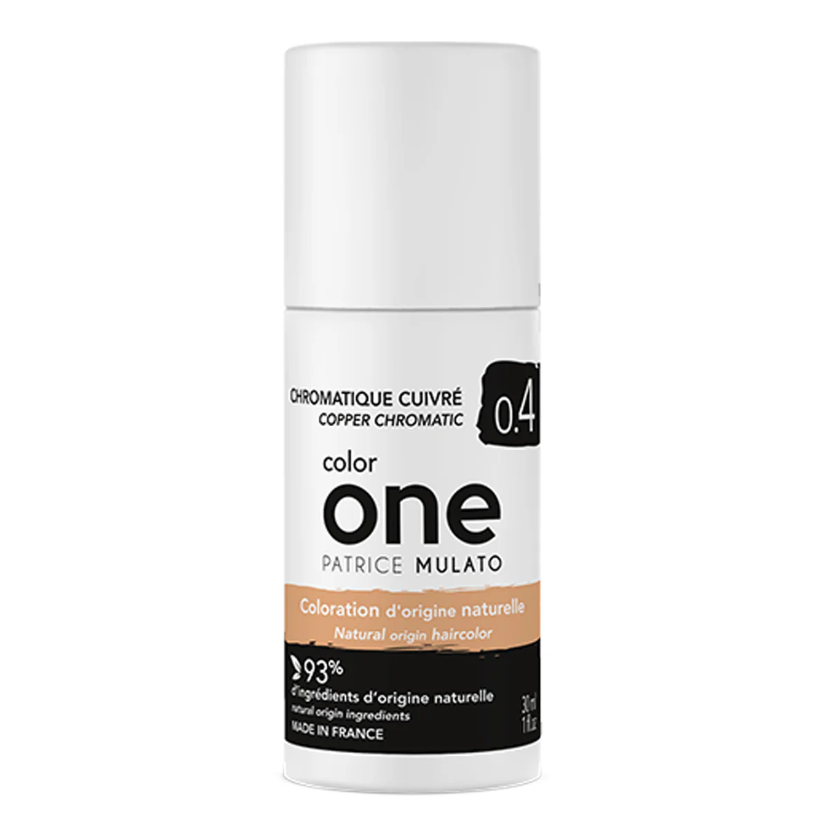 Coloration Naturelle 0.4 Cuivré Chromatique Color One Mulato 30 ML