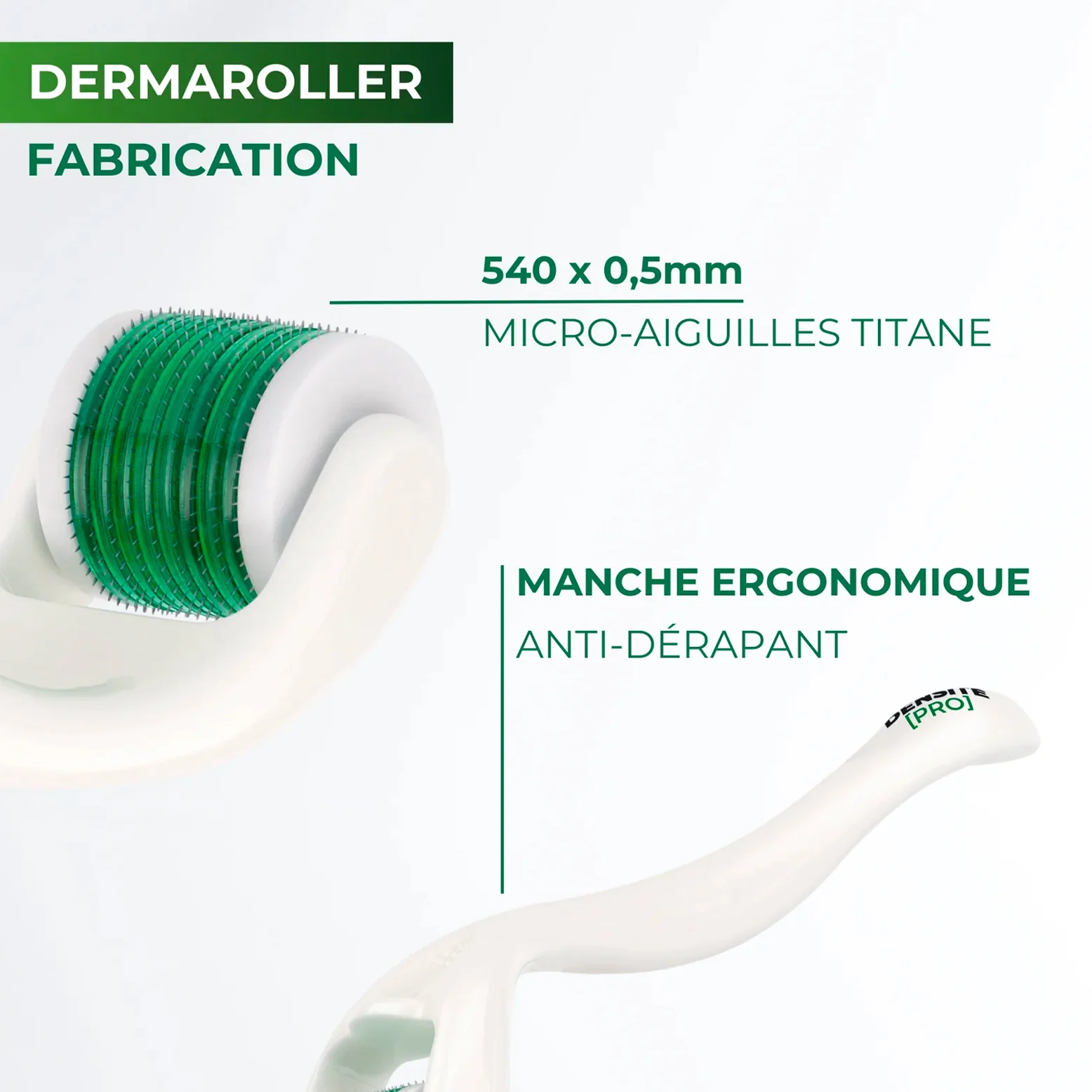 Dermaroller Densité Pro BBHAIR Generik - Image 4