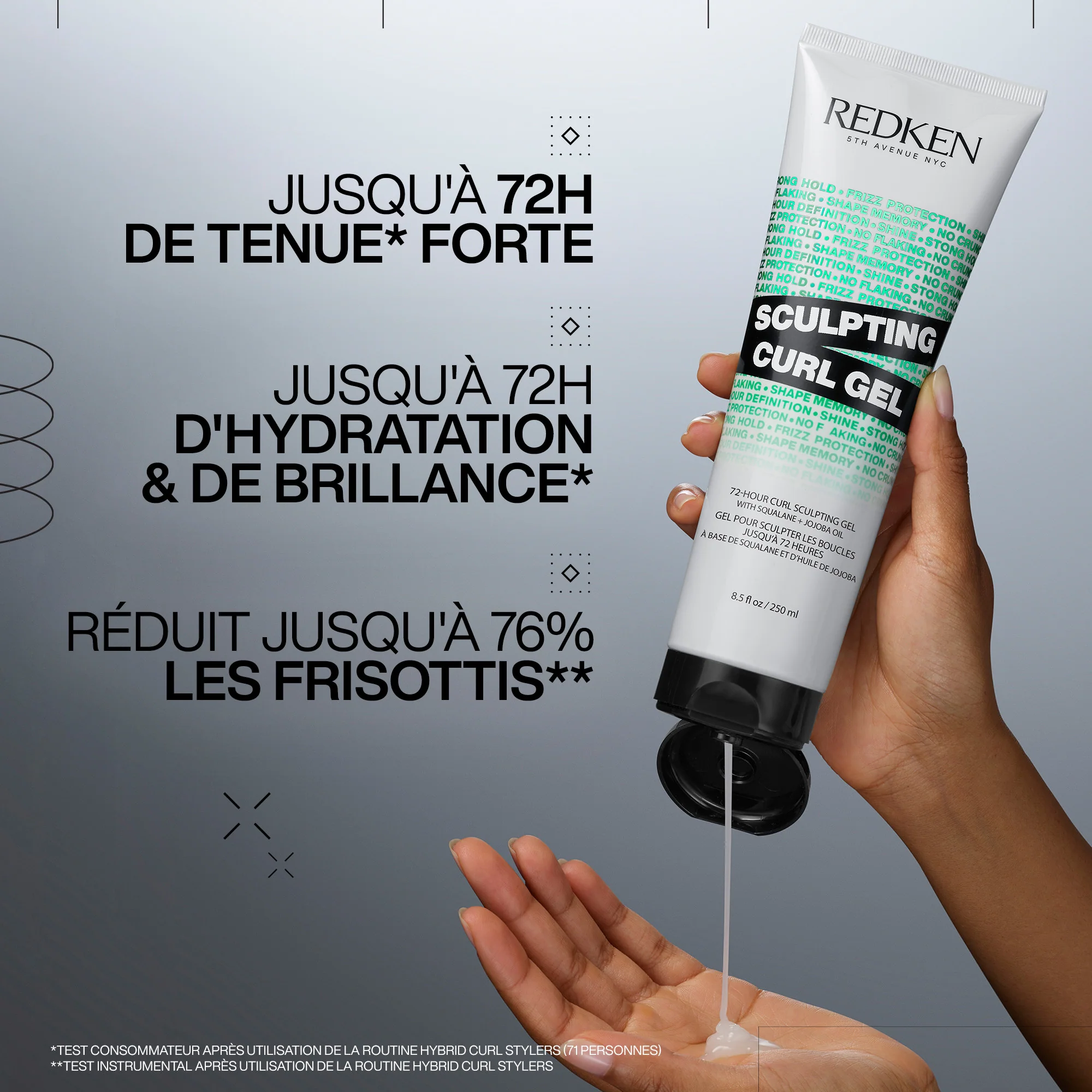 Gel Hybrid Curl Stylers Redken 250 ML - Image 2