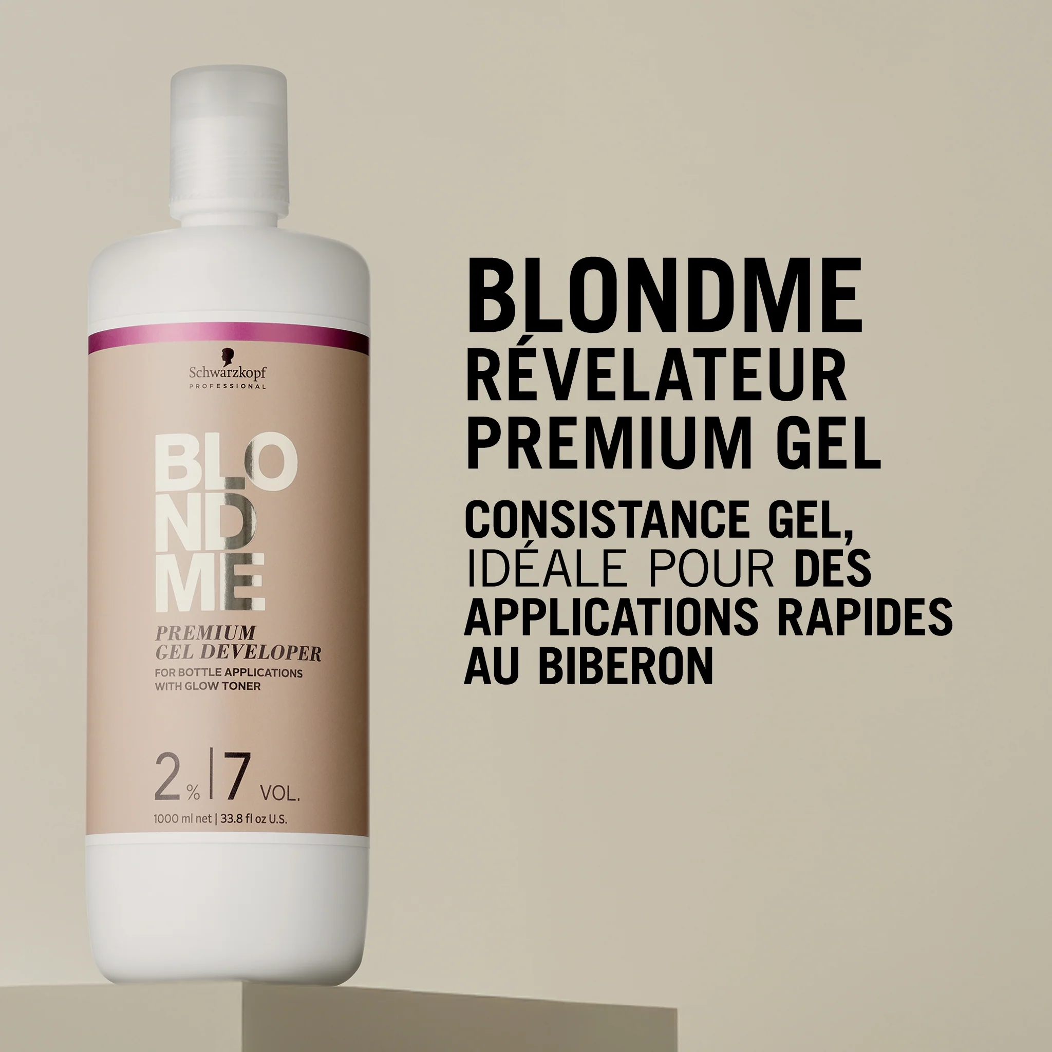 Gel Révélateur Blond Me 7 Vol 2% Schwarzkopf 1 Litre - Image 2