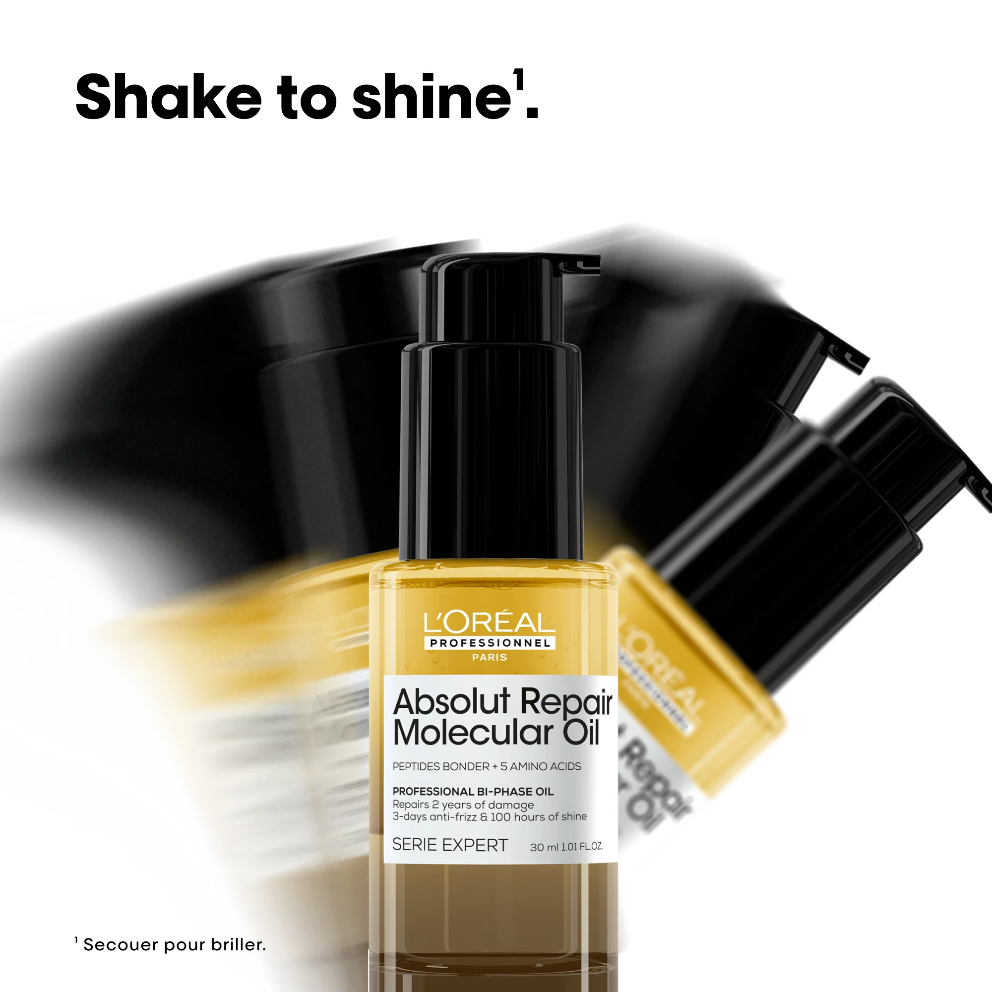 Huile Bi-Phase Absolut Repair Molecular L'Oréal Professionnel - Image 7