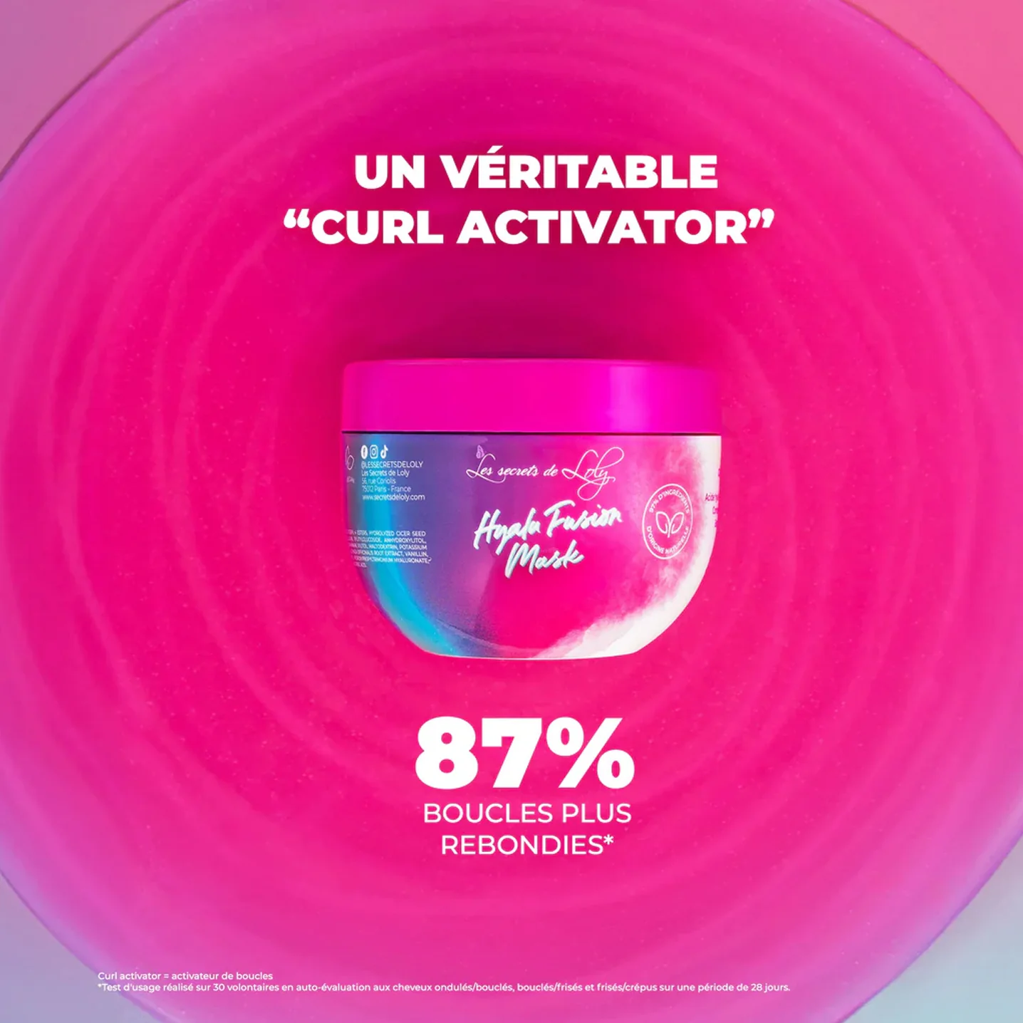 Hyalu Fusion Mask Les Secrets de Loly 300 ML - Image 2