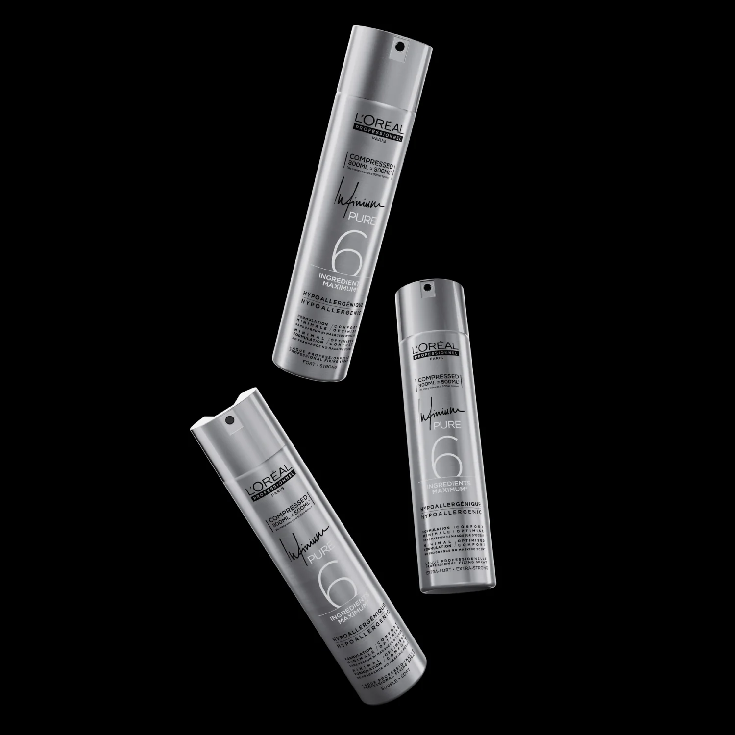 Laque Infinium Pure Extra Forte L'Oréal Professionnel 300 ML - Image 3