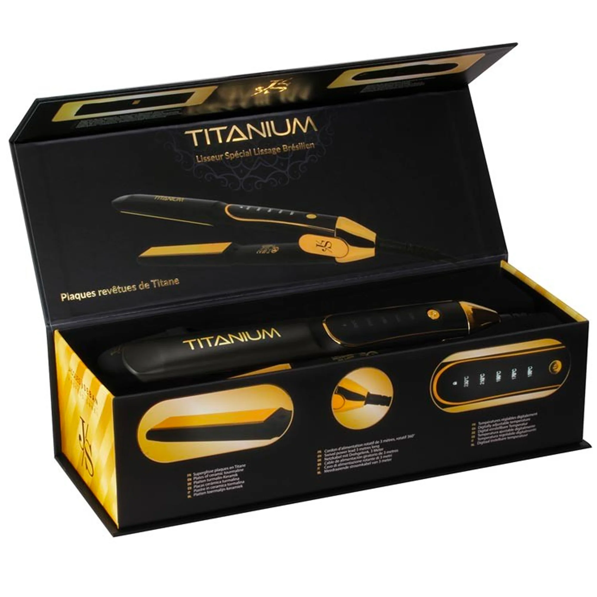 Lisseur Boucleur Titanium  Professionnel Jacques Seban - Image 3