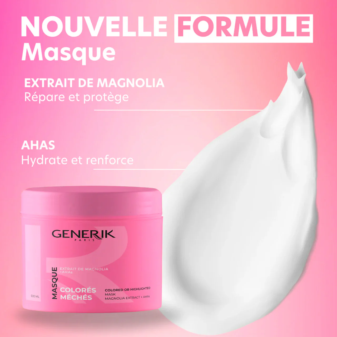 Masque Cheveux Colorés/Méchés Generik - Image 3