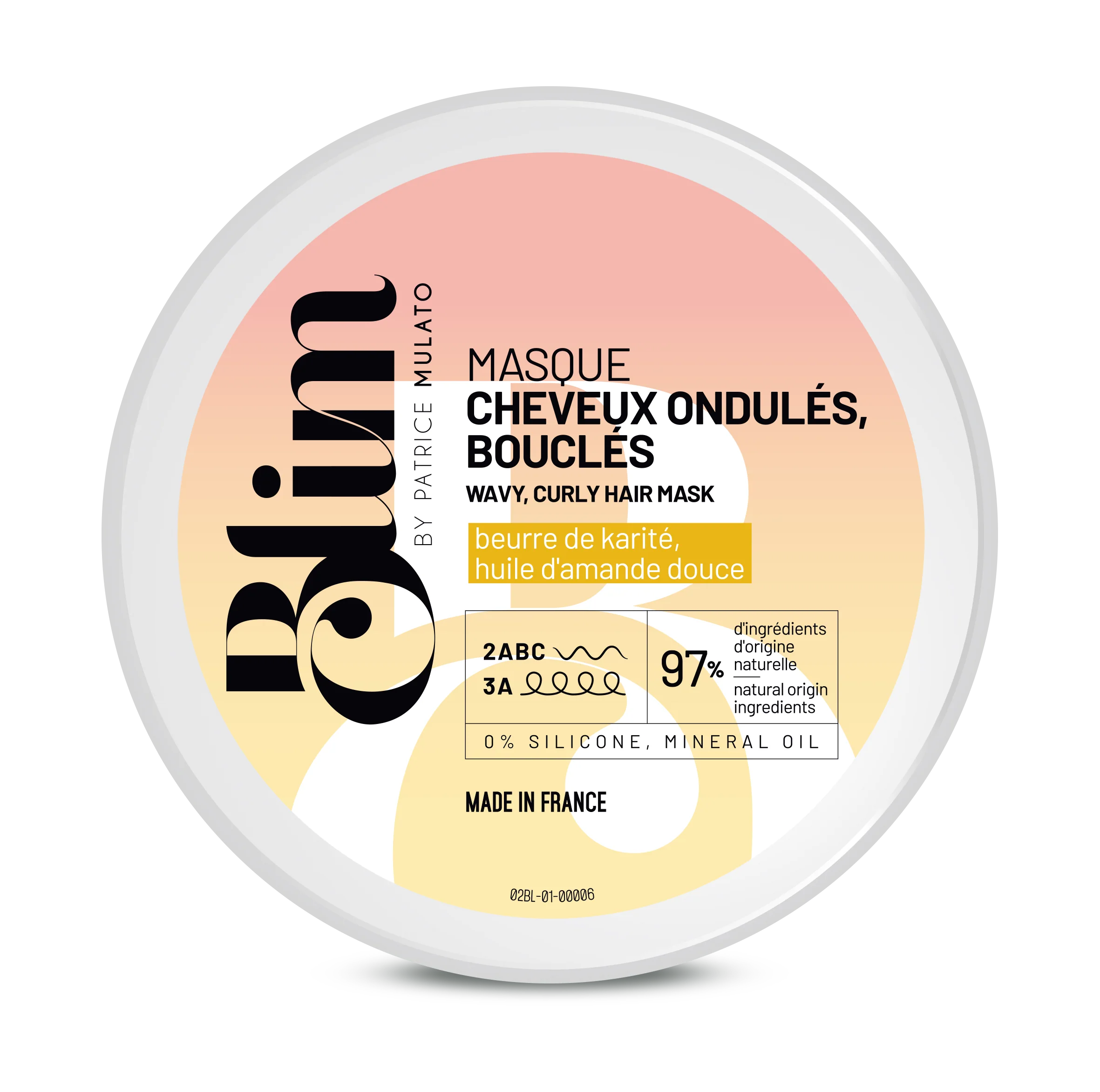 Masque Cheveux Ondulés/Bouclés Blim Mulato 200 ML - Image 2