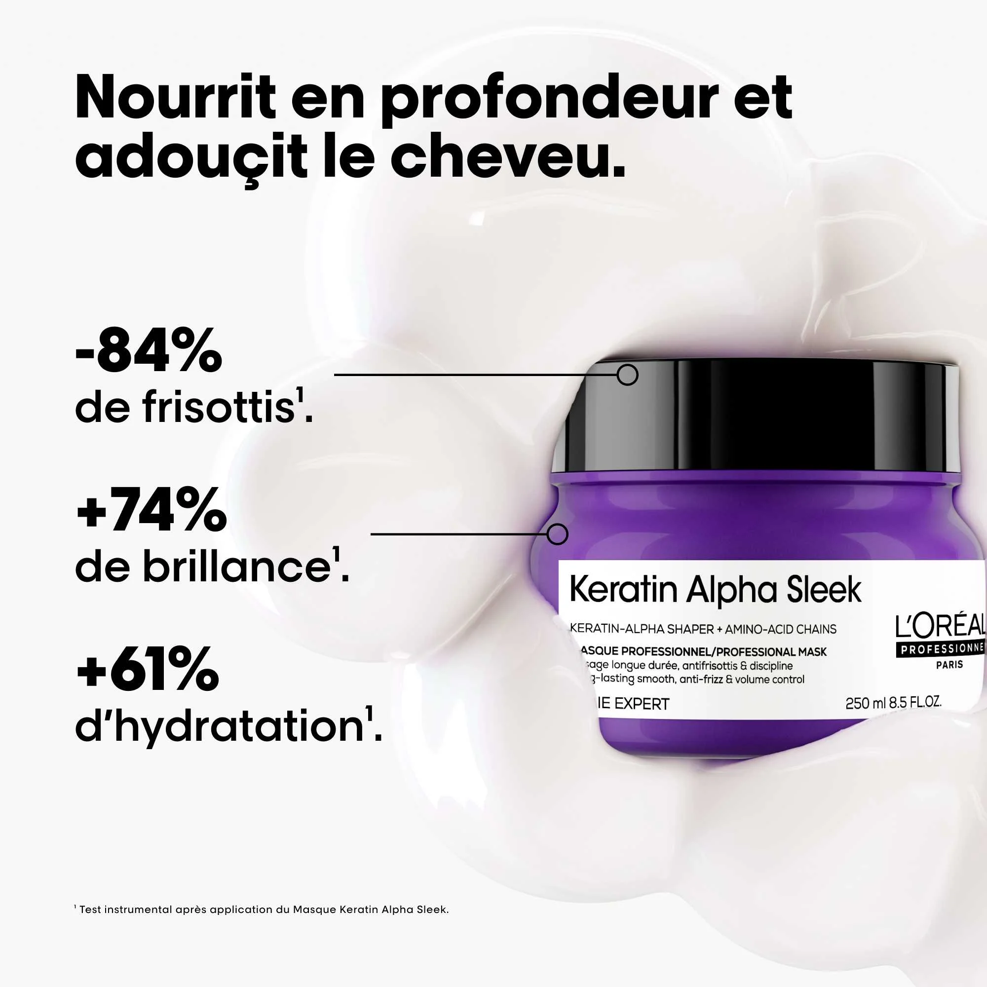 Masque Keratin Alpha Sleek L'Oréal Professionnel - Image 2