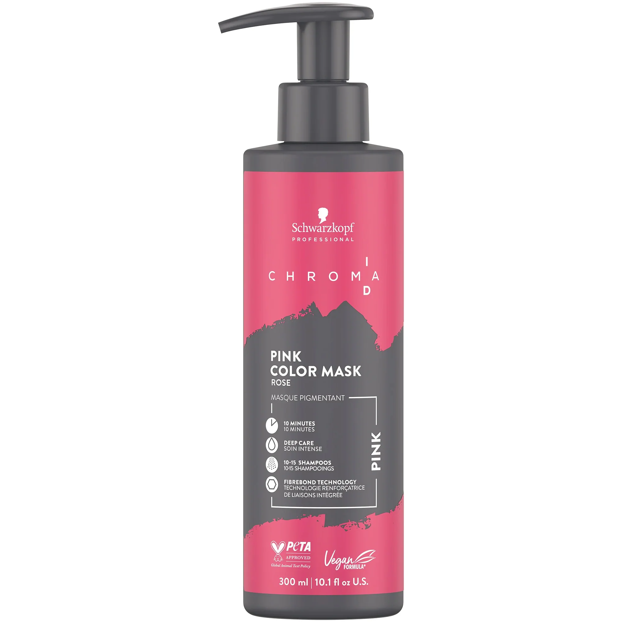 Masque Pigmenté Chroma ID Rose Schwarzkopf 300 ML