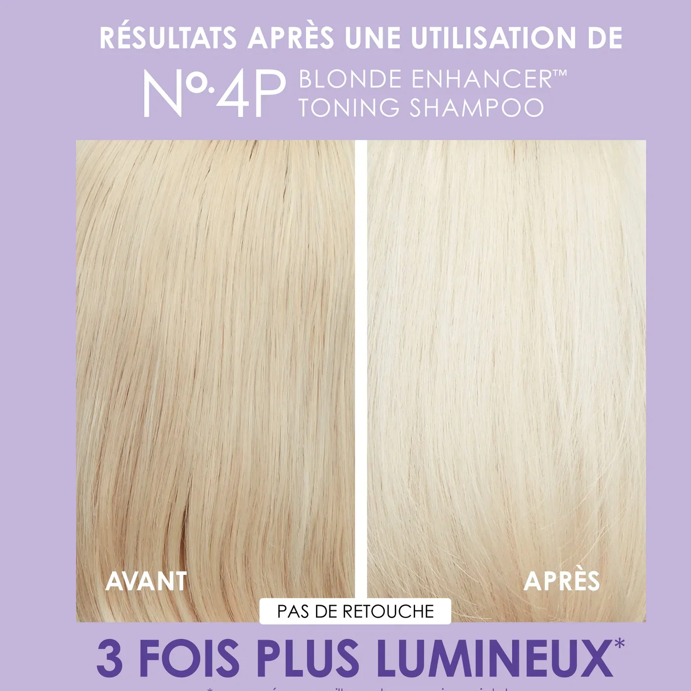 Olaplex N°4P Shampoing Blonde Enhancer Toning 250 ML - Image 3