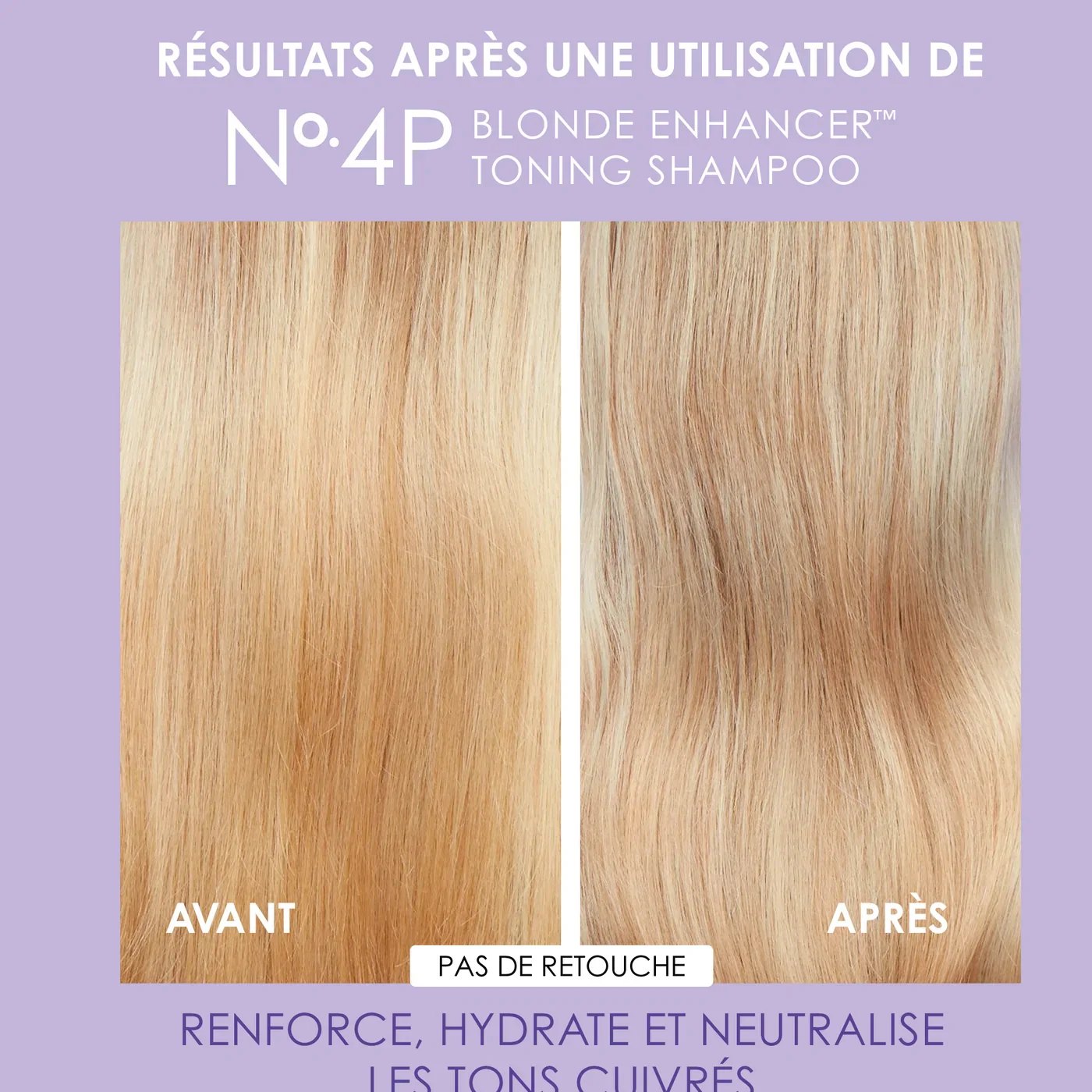 Olaplex N°4P Shampoing Blonde Enhancer Toning 250 ML - Image 4