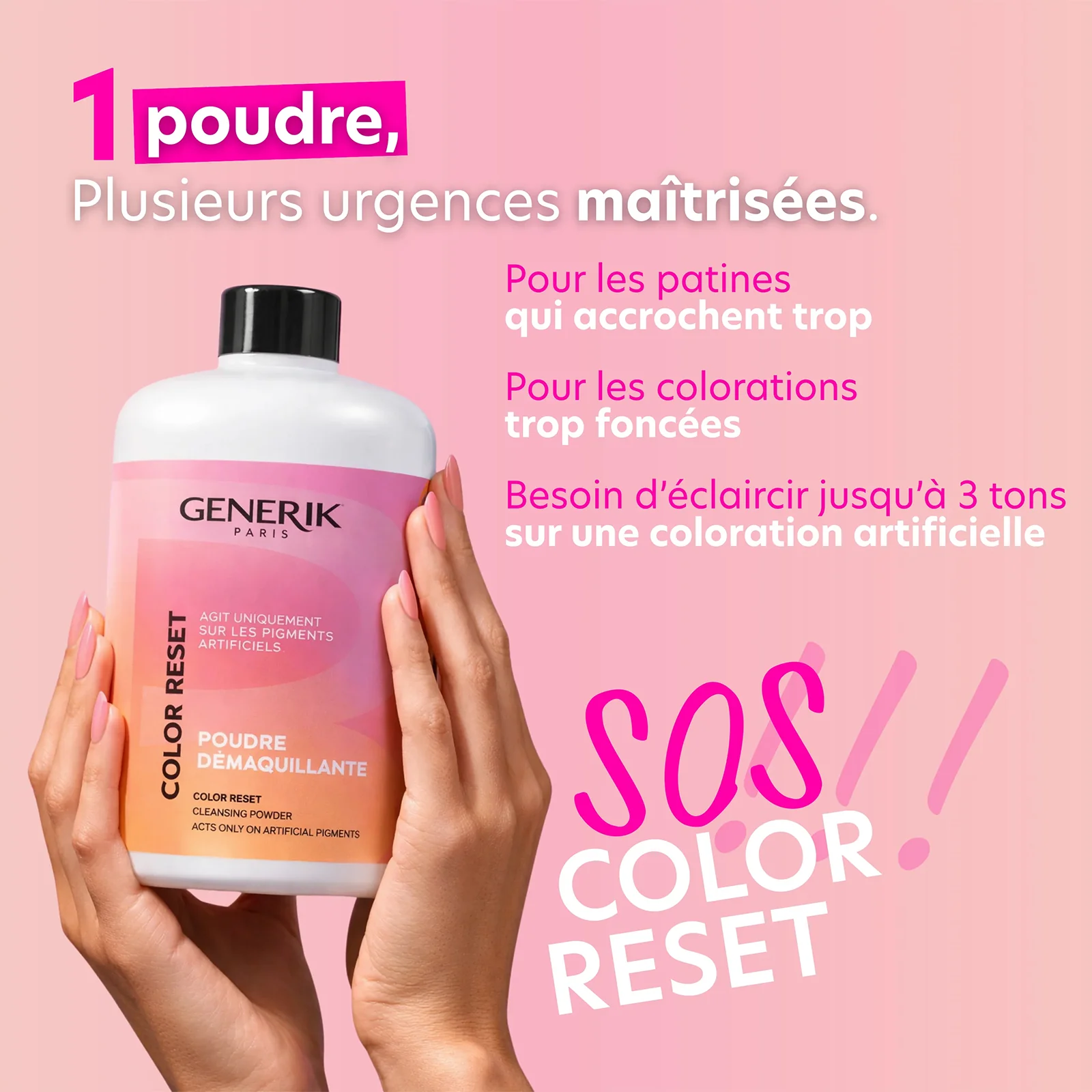 Poudre Démaquillante Color Reset Generik 500G - Image 2