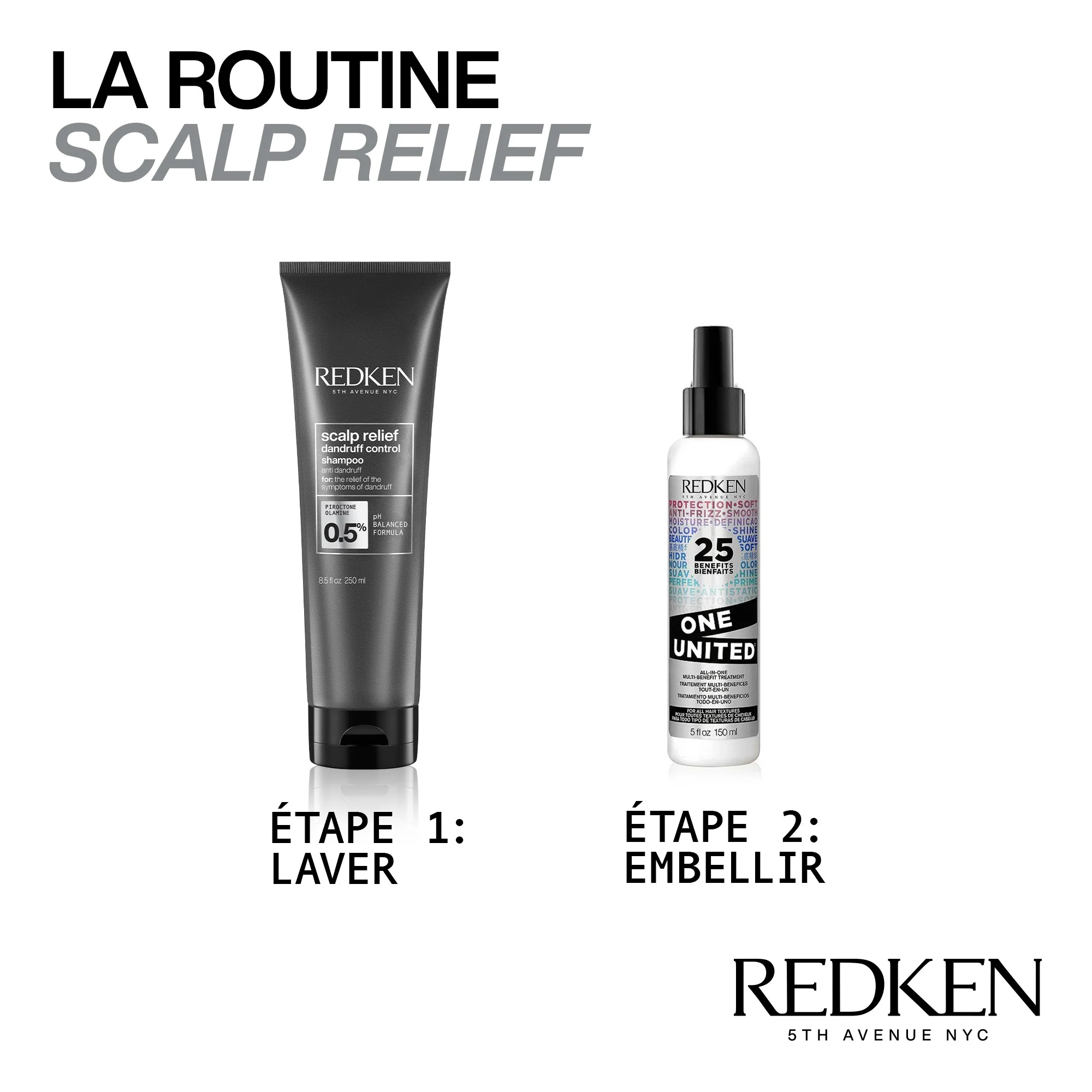 Shampoing Anti-pelliculaire Scalp Relief Redken 250 ML - Image 5