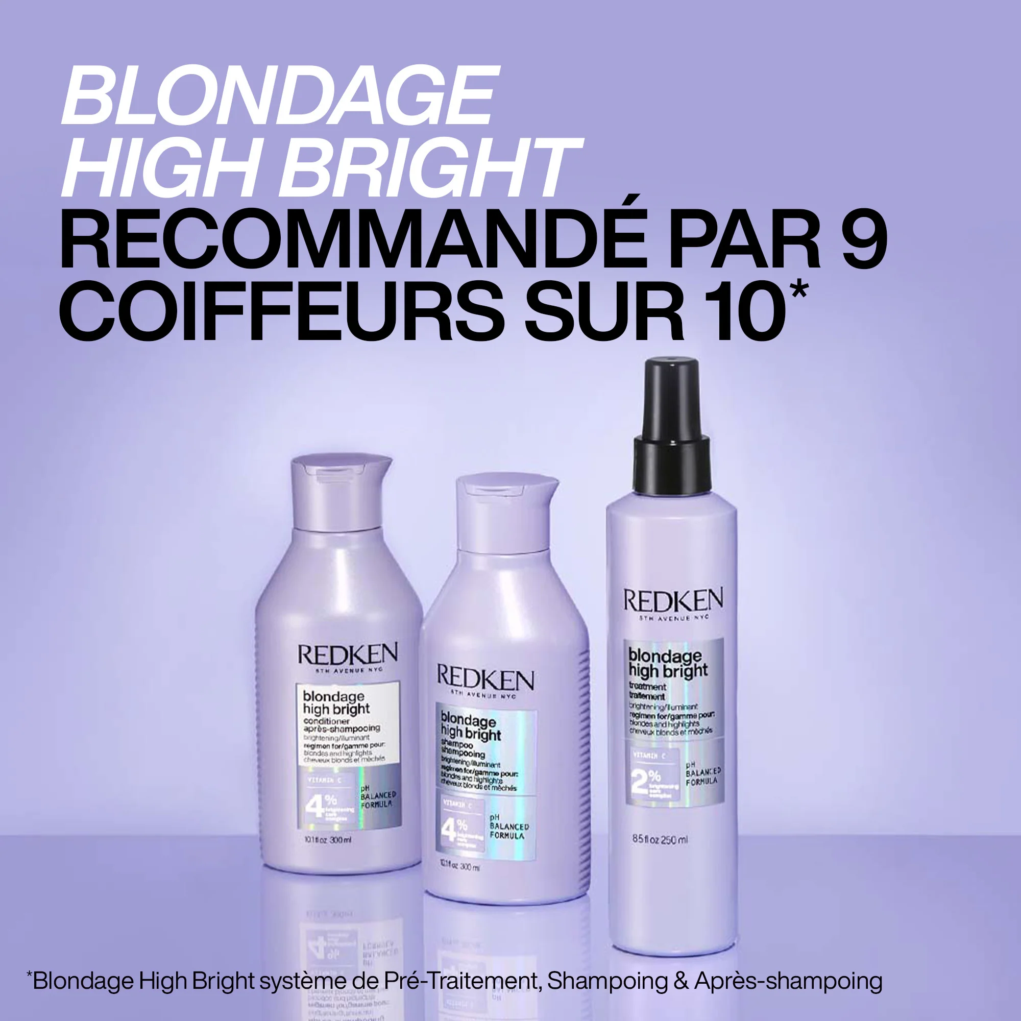 Shampoing Blondage High Bright Redken 300 ML - Image 4