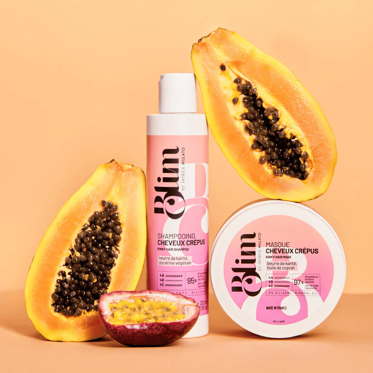 Shampoing Cheveux Crèpus Blim Mulato 200 ML - Image 2