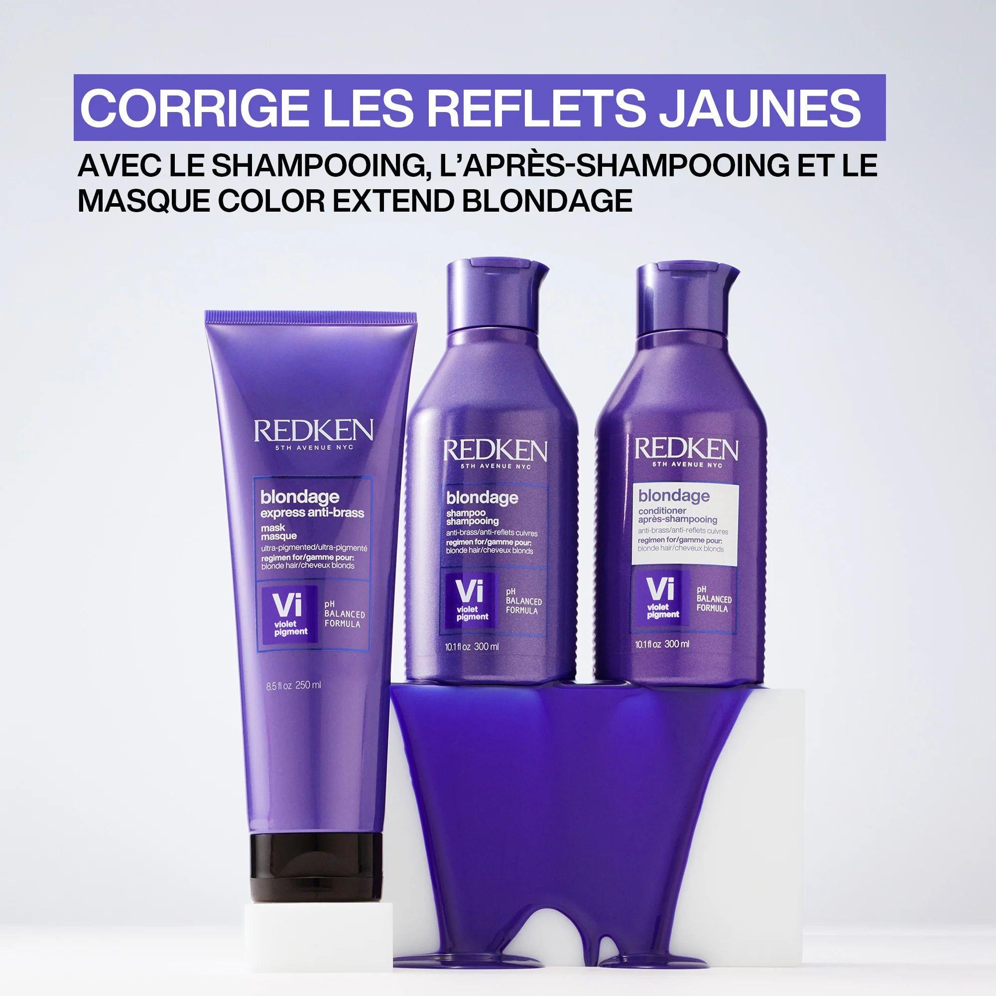Shampoing Color Extend Blondage Redken 300 ML - Image 5