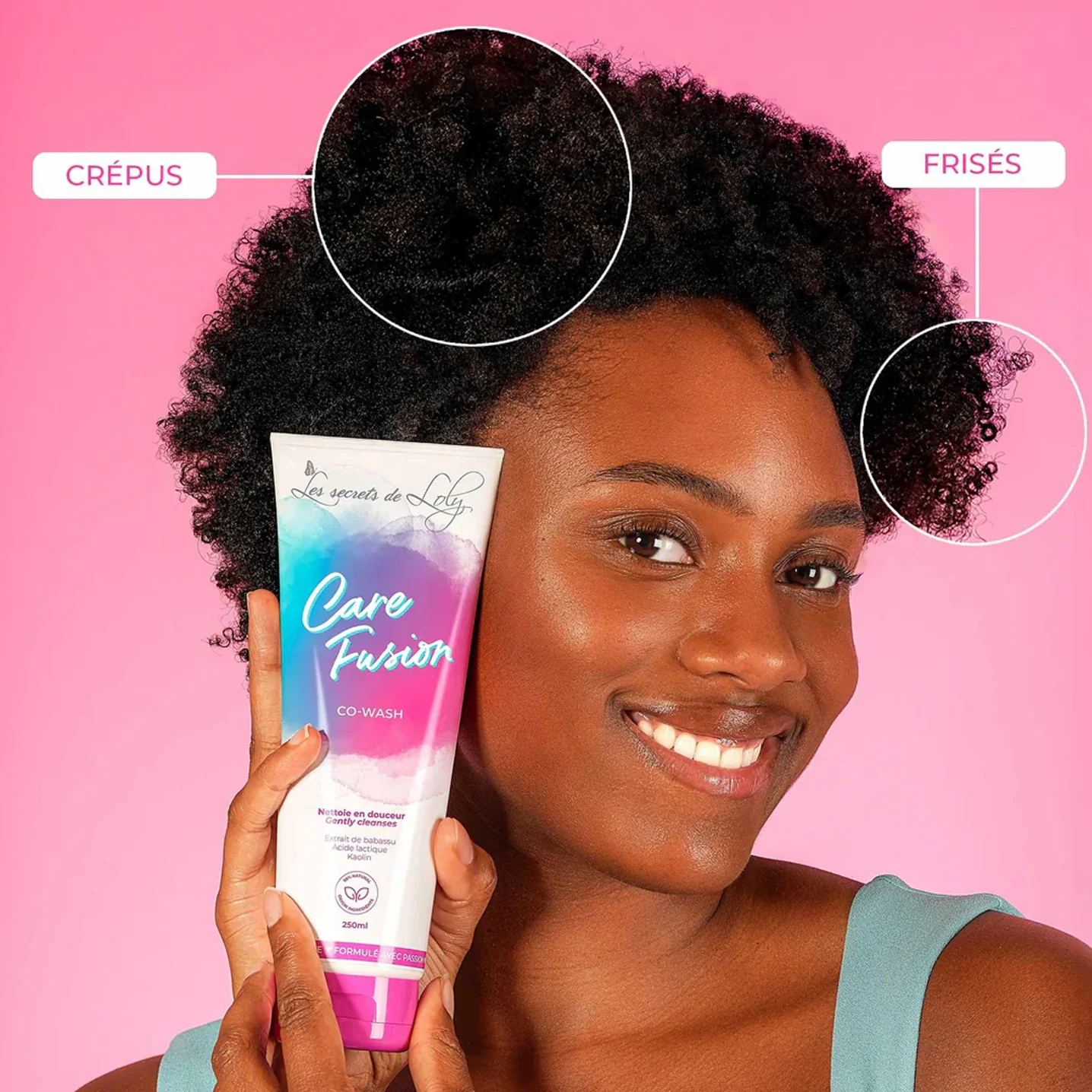 Shampoing Crème Care Fusion - Les Secrets de Loly 250 ML - Image 3