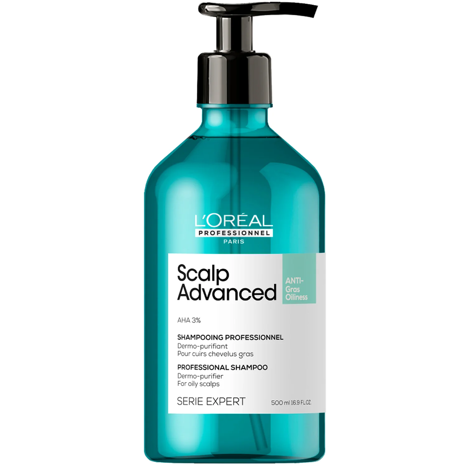 Shampoing Dermo Purifiant Anti-Gras Scalp Advanced L'Oréal Professionnel 500 ML