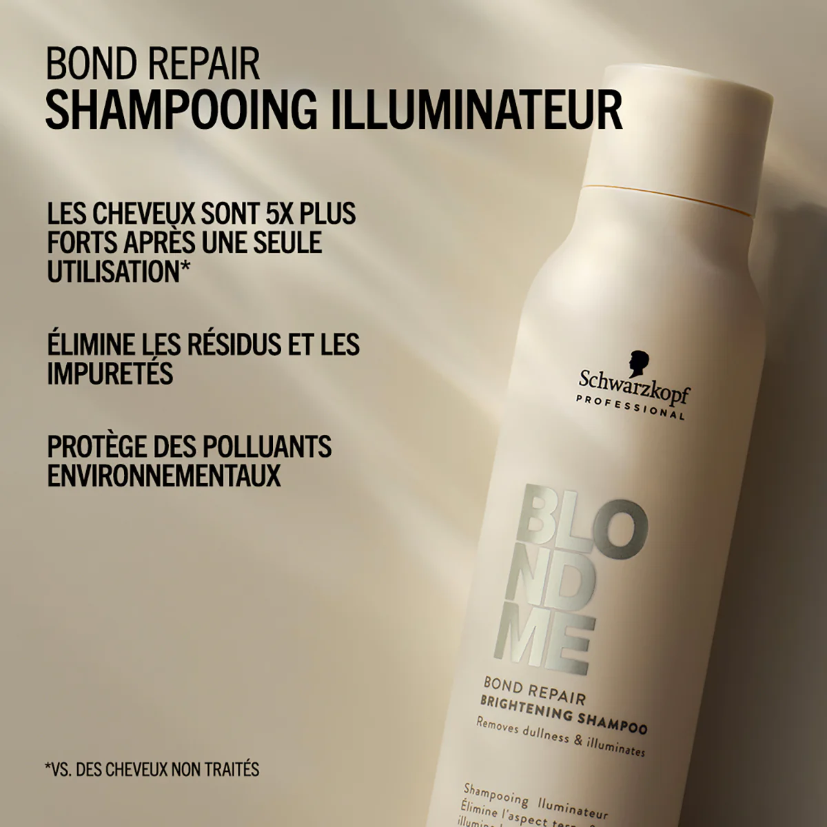Shampoing Illuminateur Blond Me Bond Repair Schwarzkopf 1 Litre - Image 2