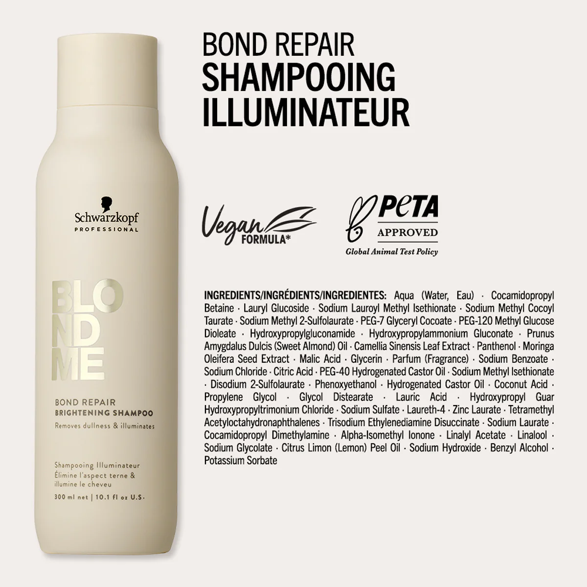 Shampoing Illuminateur Blond Me Bond Repair Schwarzkopf 1 Litre - Image 5