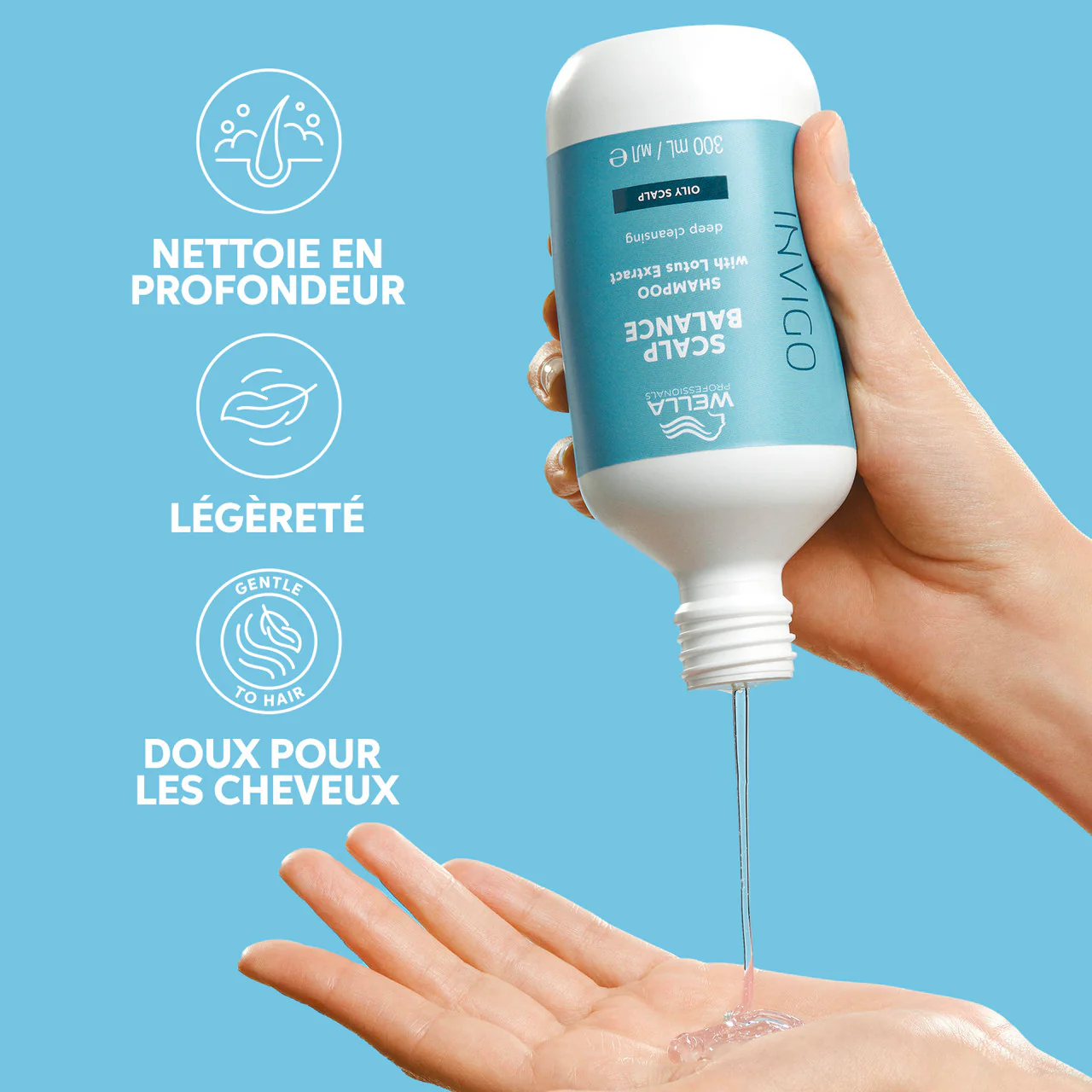Shampoing Invigo Scalp Balance Cheveux Gras Wella - Image 2