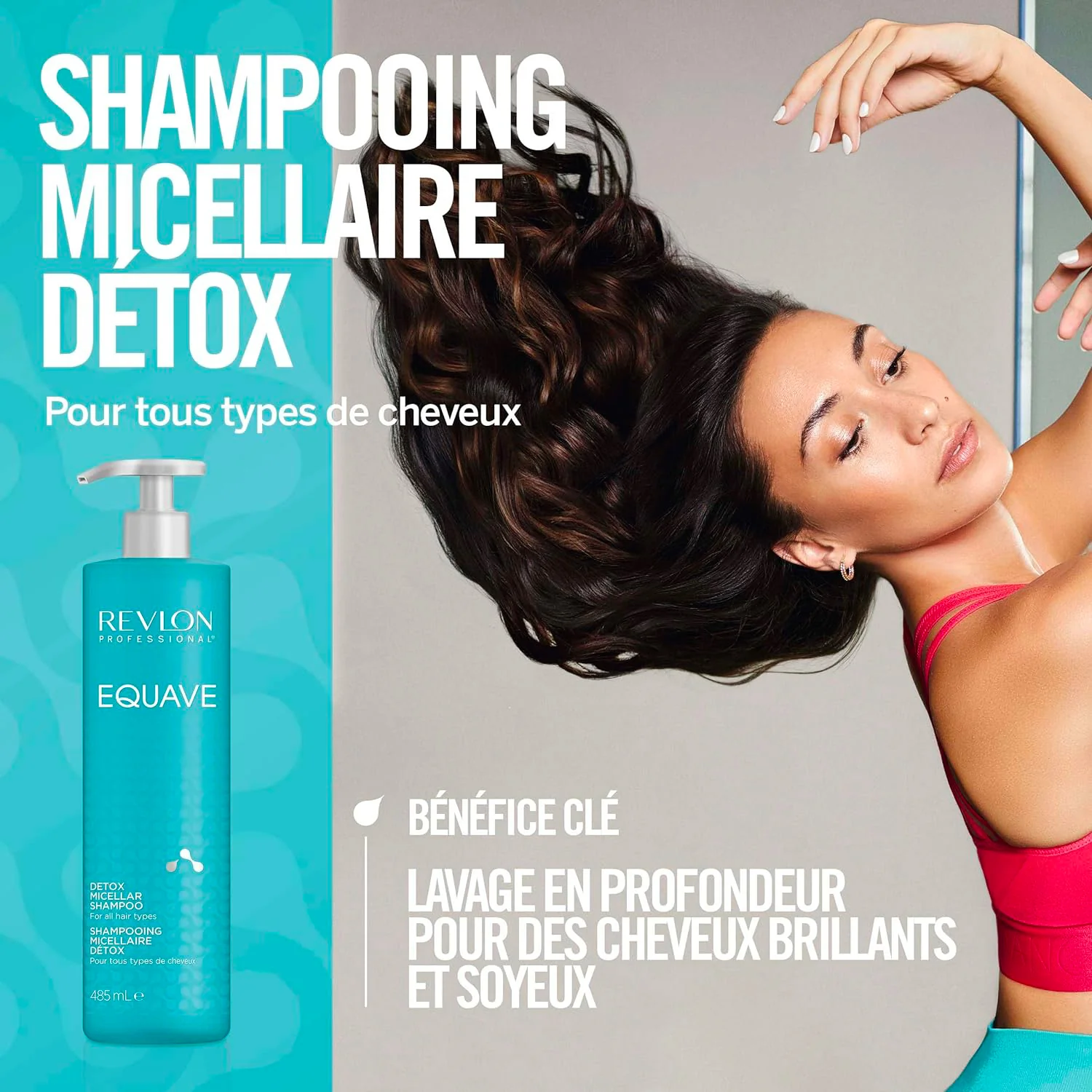 Shampoing Micellaire Detox Equave Revlon 485 ML - Image 3