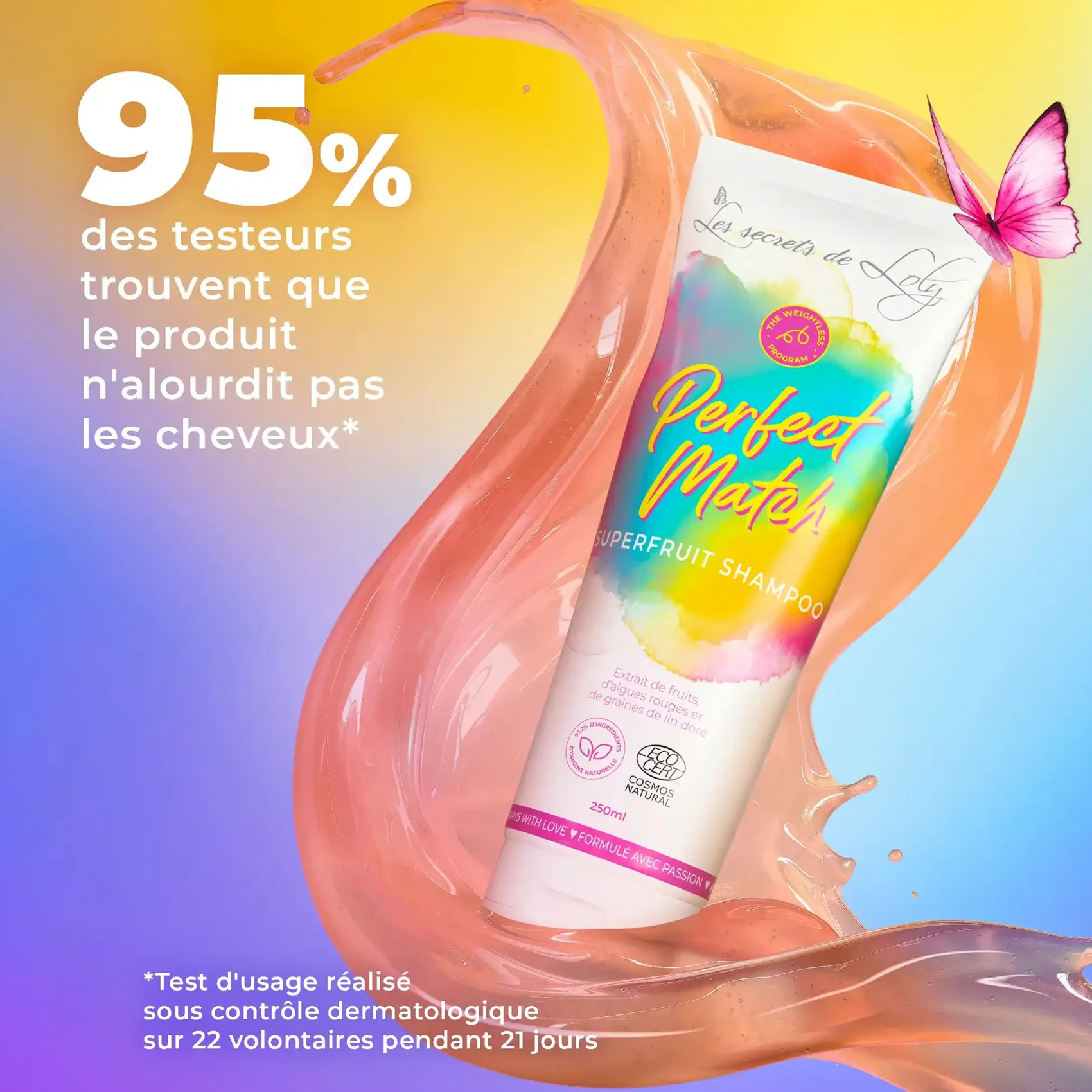 Shampoing Perfect Match - Les Secrets de Loly 250 ML - Image 3