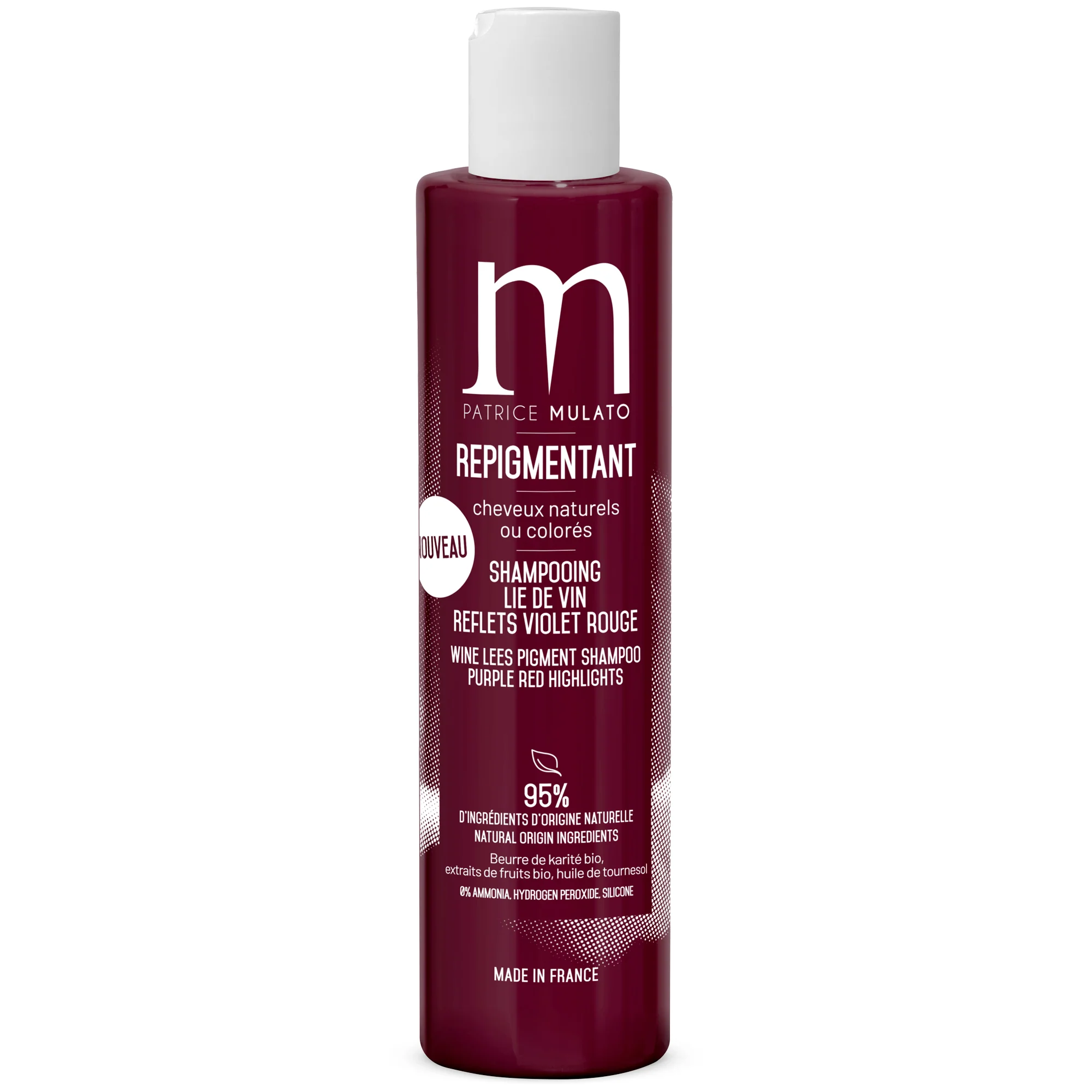 Shampoing Repigmentant Lie de Vin Mulato