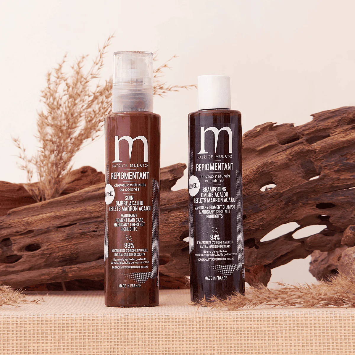 Shampoing Repigmentant Ombre Acajou Mulato 500 ML - Image 2