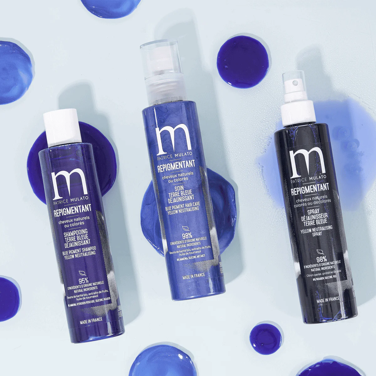 Shampoing Repigmentant Terre Bleue Mulato 500 ML - Image 2