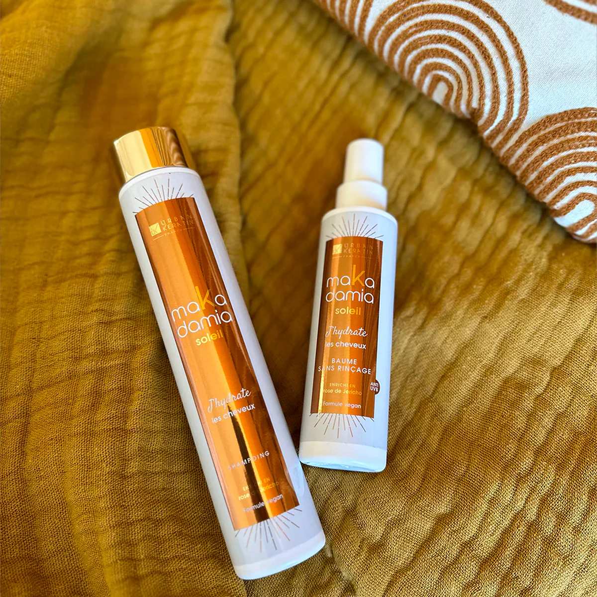 Shampoing Soin 2 en 1 Soleil Makadamia Urban Keratin 250ML - Image 2