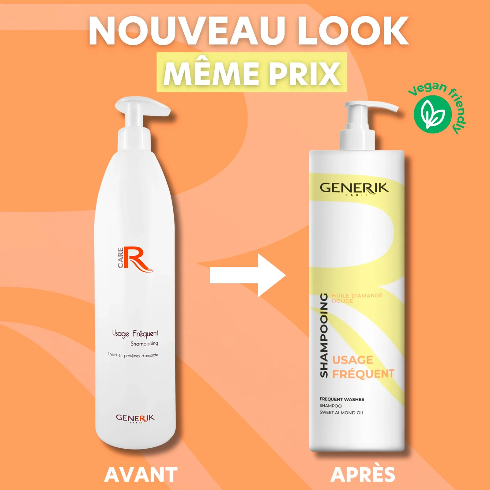 Shampoing Usage Fréquent Generik 1 Litre - Image 2