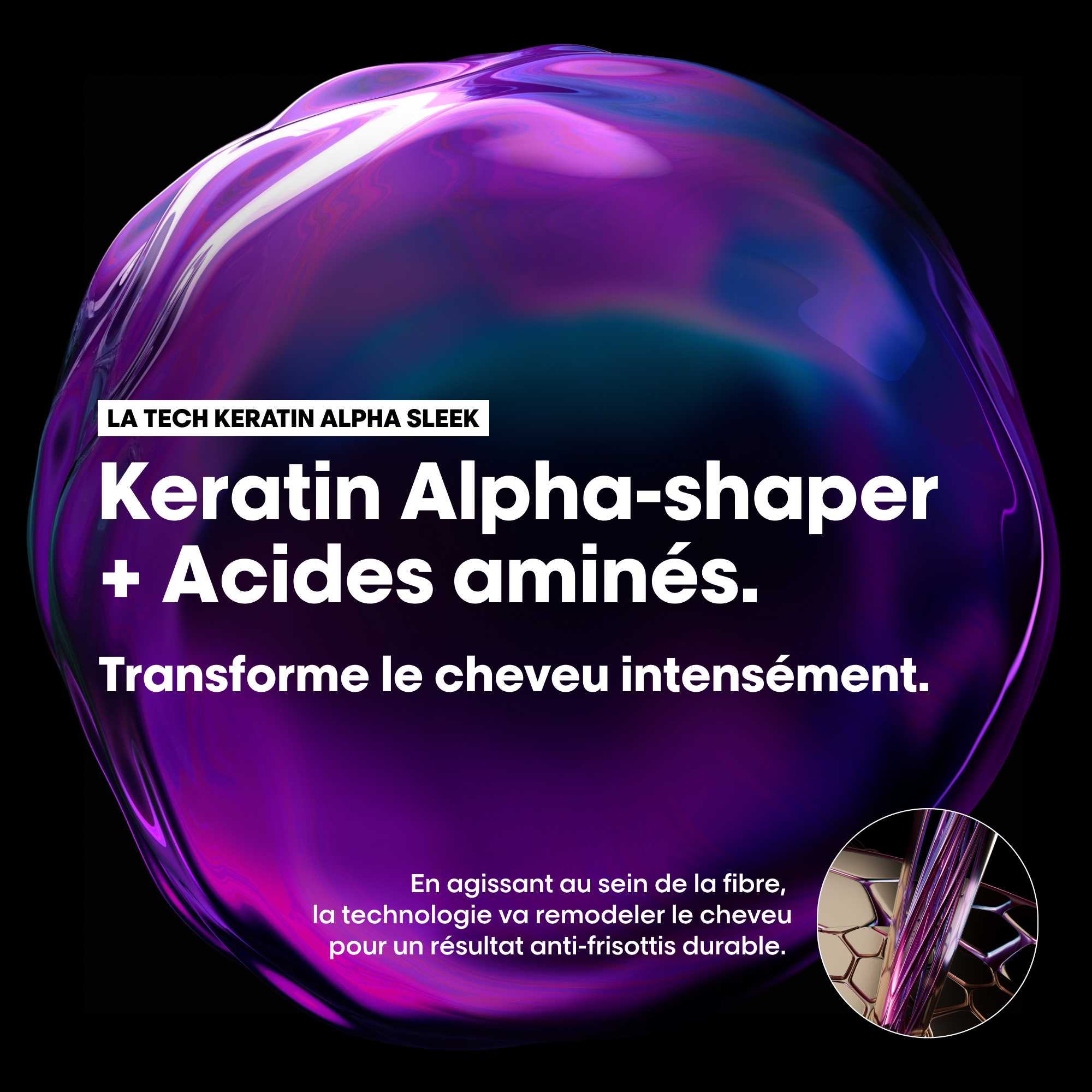 Soin Lissant Keratin Alpha Sleek L'Oréal Professionnel 200 ML - Image 7