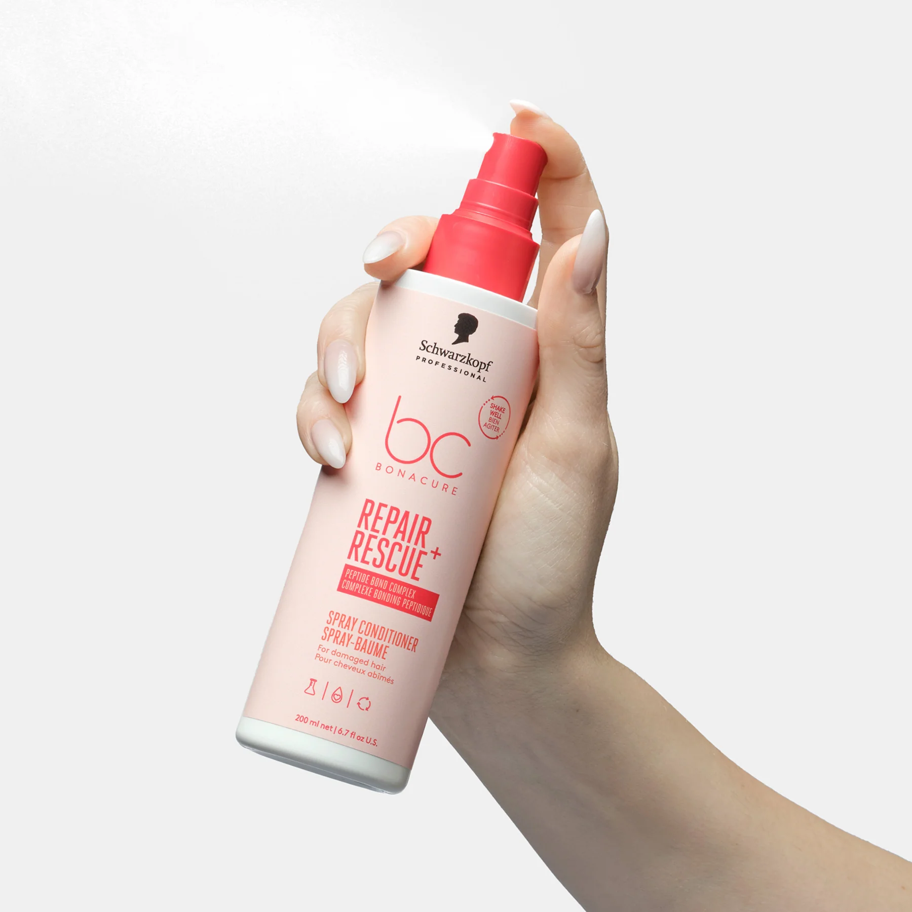 Spray Conditioner BC Repair Rescue Schwarzkopf 200 ML - Image 3