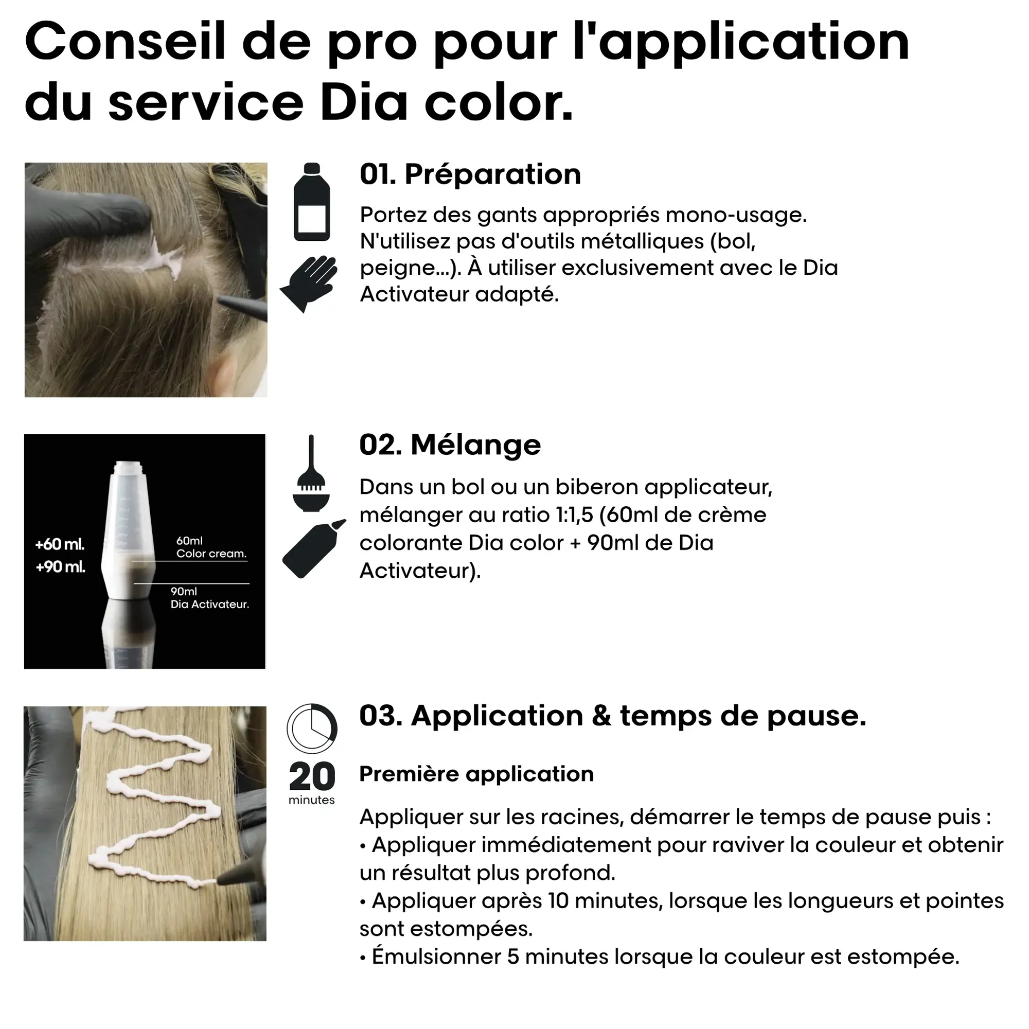 Tube Coloration Dia Color L'Oréal Professionnel 60 ML - Image 5
