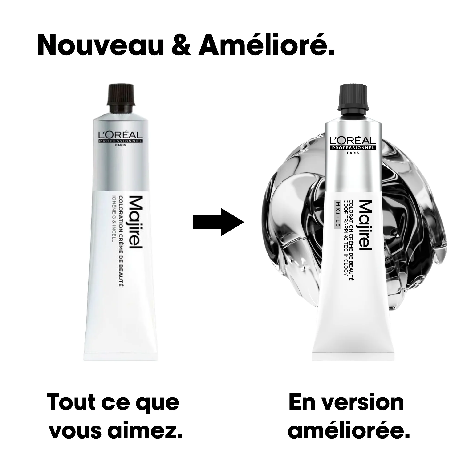 Tube Coloration Majirouge L'Oréal 60 ML - Image 2